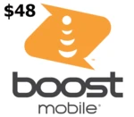 Boost Mobile $48 Mobile Top-up US