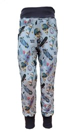 Boys' sweatpants MIK - sv. šedé SKATE