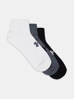 Under Armour Ponožky UA Core Low Cut 3Pk-BLK - unisex