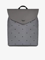 Women's grey polka dot backpack VUCH Joanna Dotty Fribon