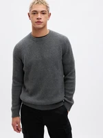 Grey men's basic sweater GAP