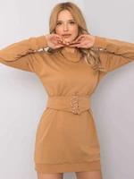 Brown sweatshirt dress RUE PARIS