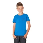 Blue boys' T-shirt with SAM 73 print