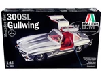 Skill 4 Model Kit Mercedes-Benz 300 SL Gullwing 1/16 Scale Model by Italeri