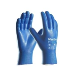 Rukavice MAXIDEX® 19-007 máčené modré vel. 10