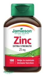 JAMIESON Zinc 25 mg 100 tabliet