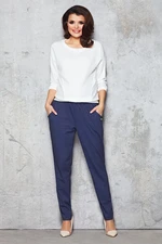 Infinite You Woman's Pants M051 Navy Blue