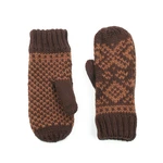 Art Of Polo Woman's Gloves Rk14165-4 Light Brown/Brown