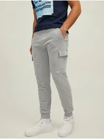 Light Grey Men's Mardle Sweatpants with Jack & Jones Gordon Pockets - Men