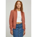 Women's Terracotta Jacket Light Bomber Jacket