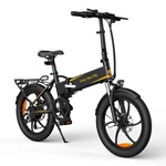 [EU Direct] ADO A20 XE 36V 10.4AH 250W 20x1.95in Folding Electric Bicycle Certified Lighting 25KM/H Speed 80KM Mileage E