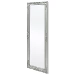 Wall Mirror Baroque Style 55.1"x19.7" Silver