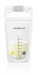 Medela Sáčky k uskladnění mateřského mléka, 180 ml