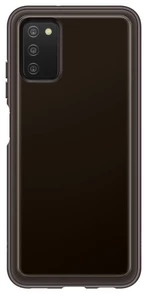 Poloprůhledný zadní kryt pro Samsung Galaxy A03s, EF-QA038TBE, černá