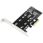 2 + 1 port PCI Express x8 adaptér pro M.2 SSD PCIe Digitus DS-33170