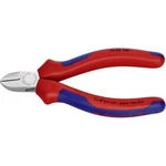 Boční štípací kleště pro elektroniku a jemnou mechaniku Knipex 76 05 125, s fazetou , 125 mm