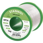 Bezolovnatý pájecí cín Stannol HF34 1,6% 1,0MM FLOWTIN TC CD 1000G, cívka, bez olova, 1000 g, 1 mm