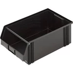 ESD otevřený skladovací box s Tragstab Alutec CB2MC 1394002197, (š x v x h) 300 x 200 x 500 mm, černá