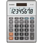 Casio MS-80B stolní kalkulačka stříbrnošedá Displej (počet míst): 8 solární napájení, na baterii (š x v x h) 103 x 29 x 147 mm