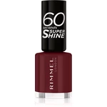 Rimmel 60 Seconds Super Shine lak na nehty odstín 340 Berries And Cream 8 ml