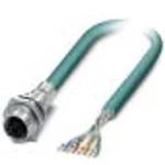 Síťový kabel RJ45 Phoenix Contact 1424148, S/FTP, 1.00 m, zelená