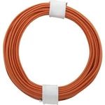 Lanko/ licna 1 x 0.14 mm², vnější Ø 2.70 mm, oranžová, 10 m