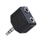 Redukcia AQ stereo 3,5 mm jack / 2x 3,5 mm jack M/F (xaqcaa404) stereo rozvdvojka • kompatibilní se zařízeními s konektorem 3,5 mm