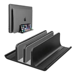 Vaydeer 3-In-1/4-In-1 Desktop Storage Holder Aluminum Alloy Vertical Laptop Stand Desktop Width Adjustable Base For 10-1