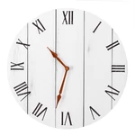 11 Inch DIY Wooden Wall Clock Diameter 28CM Round Room Home Bar Office Decor