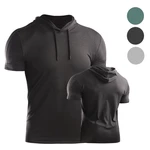 Men's Short Sleeve Sports Tops Spring Summer Workout Running Large Size T-shirt Athleisure Breathable Soft Sweat Out Shi