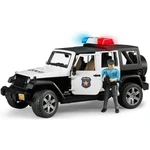 Bruder 02526 Policejní Jeep Wrangler Rubicon s figurkou