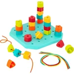 B.Toys Navliekacie a stohovacie tvary Count & Match