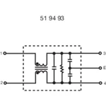 Yunpen YG06T5 odrušovací filter  250 V/AC 6 A 0.7 mH (d x š x v) 68 x 55 x 25 mm 1 ks