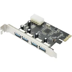 Renkforce  4 porty kontrolná karta USB 3.0 USB-A PCIe