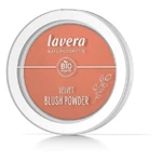 LAVERA Sametová pudrová tvářenka 01 Rosy Peach 4,5 g