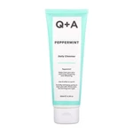 Q+A Peppermint Daily Cleanser 125 ml čistiaci gél W na veľmi suchú pleť; na citlivú a podráždenú pleť; na rozjasnenie pleti; spevnenie a lifting pleti