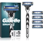 Gillette Mach3 holiaci strojček + náhradné hlavice 5 ks