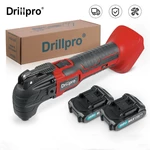 Drillpro 388VF Blue/Silver/Orange Lithium Battery Multifunctional Shovel Cutting Grinding Trimming Machine Tool