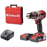 Einhell TE-CD 18/50 Li-i BL (2x2,0Ah) 2-cestný-aku príklepová vŕtačka  + akumulátor, vr. nabíjačky, + púzdro