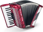 Weltmeister Perle 26/48/II/3 Acordeon cu clape Red