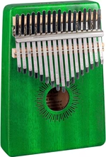 Sela SE 248 Mahogany 17 Green Kalimba