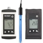 PH metr VOLTCRAFT KBM-110 + TG-400, redox (ORP) , teplota, pH hodnota 0.00 - 14.00 pH, kalibrováno dle výrobce s certifikátem