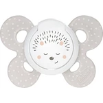 Chicco Physio Comfort Stars/Hedgehog dudlík 16-36m+ Night Boy 2 ks