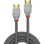 HDMI kabel LINDY [1x HDMI zástrčka - 1x HDMI zástrčka] šedá 1.00 m