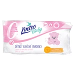 LINTEO Baby Vlhčené ubrousky Soft & Cream 72 ks