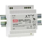 Síťový zdroj na DIN lištu Mean Well DR-60-12, 1 x, 12 V/DC, 4.5 A, 54 W