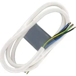 Síťový kabel k připojení sporáku, otevřené konce, 100831, 5 x 2,5 mm², 3 m, bílá