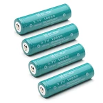 4PCS MECO 3.7v 4000mAh Protected Rechargeable 18650 Li-ion Battery