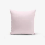 Ružová obliečka na vankúš s prímesou bavlny Minimalist Cushion Covers , 45 × 45 cm