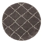 Sivý koberec Mint Rugs Hash, ⌀ 160 cm